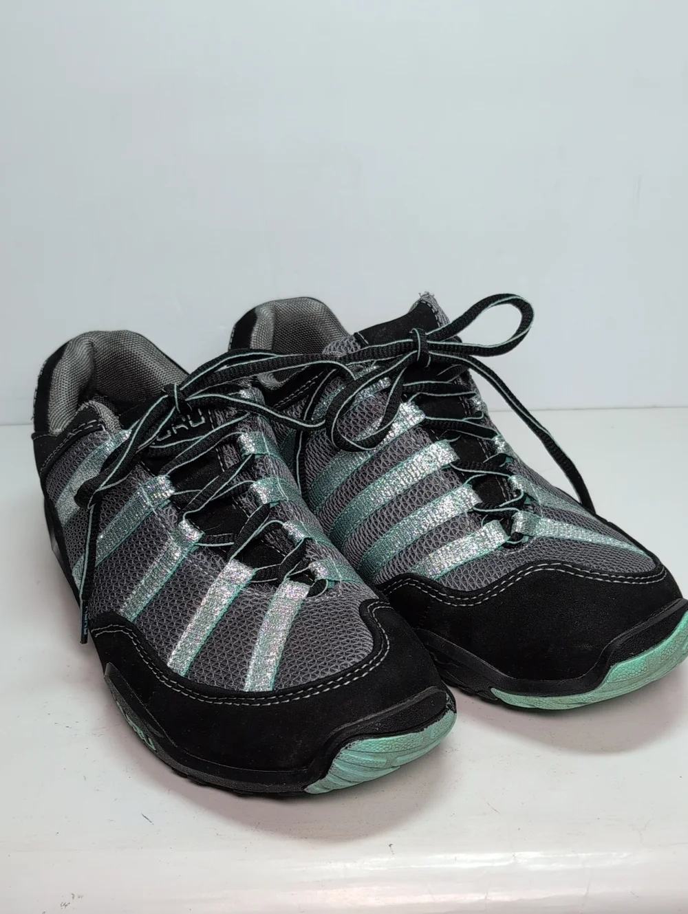 Kuru Chicane trail hiking black delirium womans sneakers size 8.5W EU 39